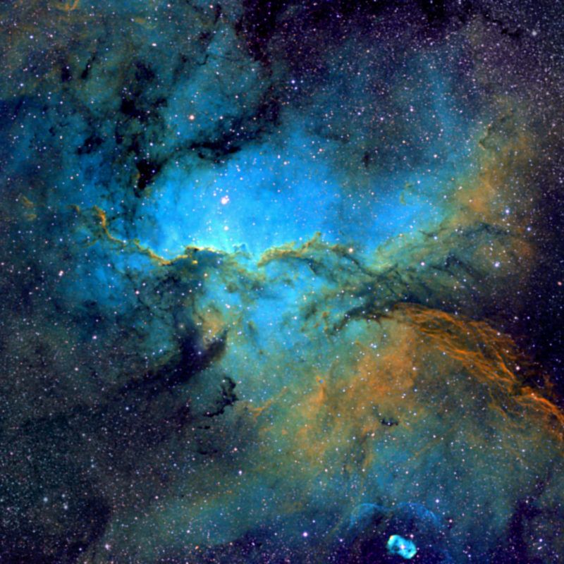 NGC6188 Reflexions und Emissionsnebelbearbeitetecken scaled 800x800 - Nebel der SH