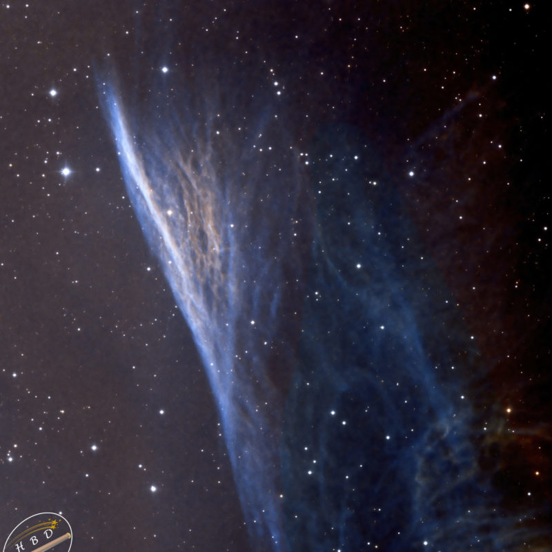 NGC2736 Pencil Nebula HaOIII Bicolorbearbeitet scaled 800x800 - Nebel der SH