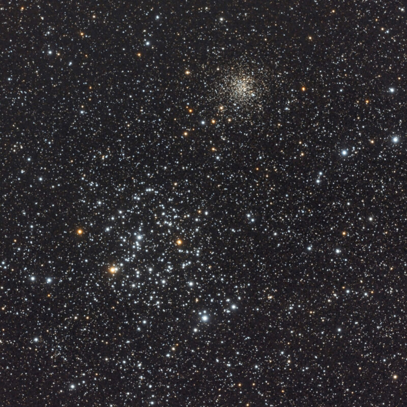 M 35 und NGC 2158 oSH scaled 800x800 - offene Sternhaufen