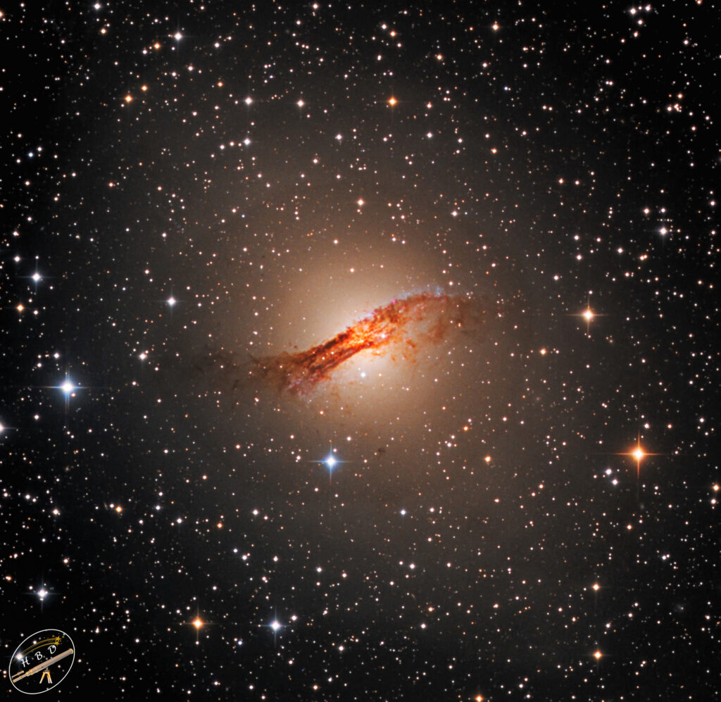 NGC5128 Centaurus A 1024x997 - NGC 5128 oder Centaurus A