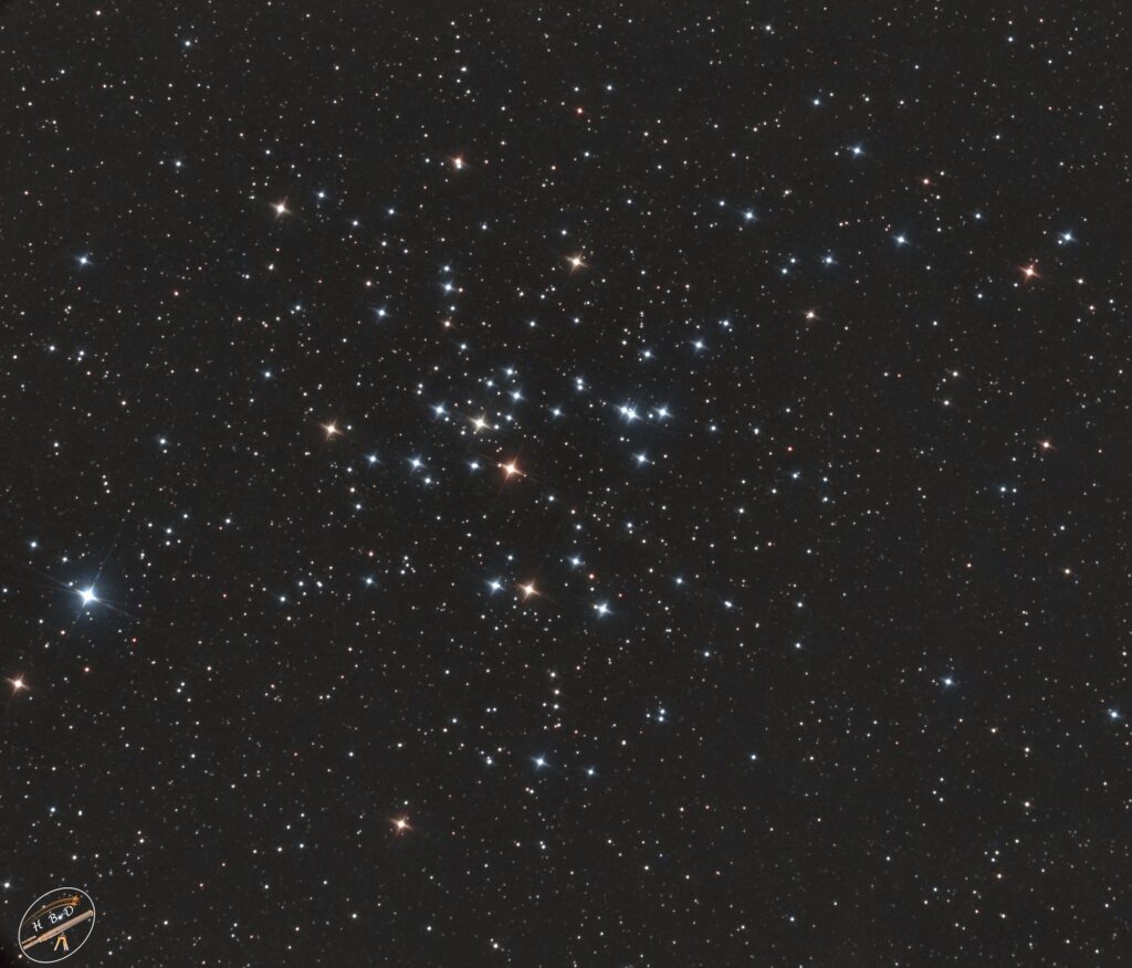 M41 oSH LRGB 60x120s 18xL und je 14xRGB ges 2h N10 ASI1600 24.01.23WZ 1024x876 - Messier 41