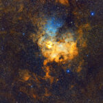 Sh2-124-Emissionsnebel_Cyg_SPA1-CMOS_90Aufn. v. 5'_je30xSHO_27.8.-29.8 Sh2-124 Emissionsnebel